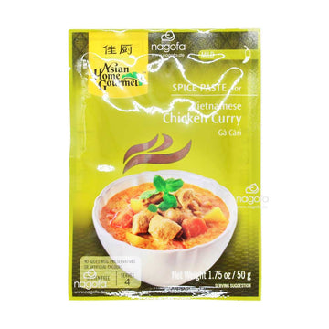 Vietnamese Chicken Curry - Gewürzpaste Asian Home Gourmet - Gà Càri 50gr