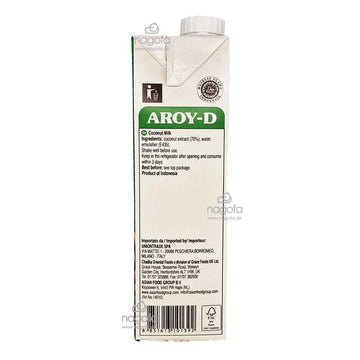 Kokosmilch - Nước cốt dừa Aroy-D - 1L