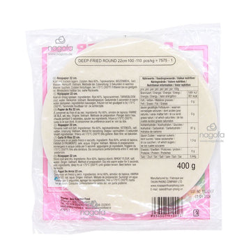 Reispapier für Frühlingsrolle 22cm - Bánh đa nem rán - Bamboo Tree - 400g