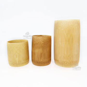 Bambusbecher - Ein Unikat aus einem Stück Bambus - Erhältlich bei nagofa.de