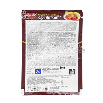 Würzpaste Barona für geschmortes Fisch- oder Schweinefleisch - Xốt gia vị cá thịt kho 80g