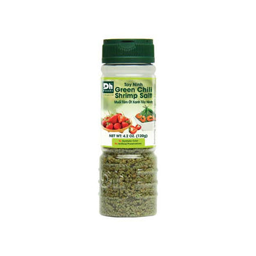 DH Foods grünes Chili-Garnelen-Salz Gewürzmischung - Muối tôm ớt xanh Tây Ninh 120g