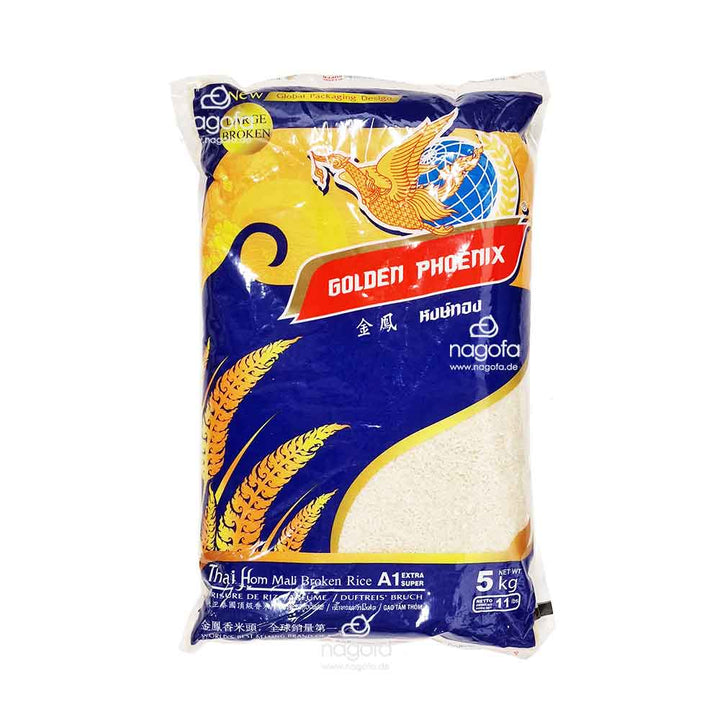 Bruchreis Thai Hom Mali von Golden Phoenix - Gạo tấm thơm 5kg