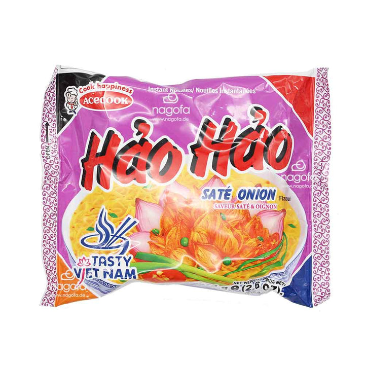 Hao Hao Sate hanh - Instantnudeln Saté Onion - Päckchen 74g