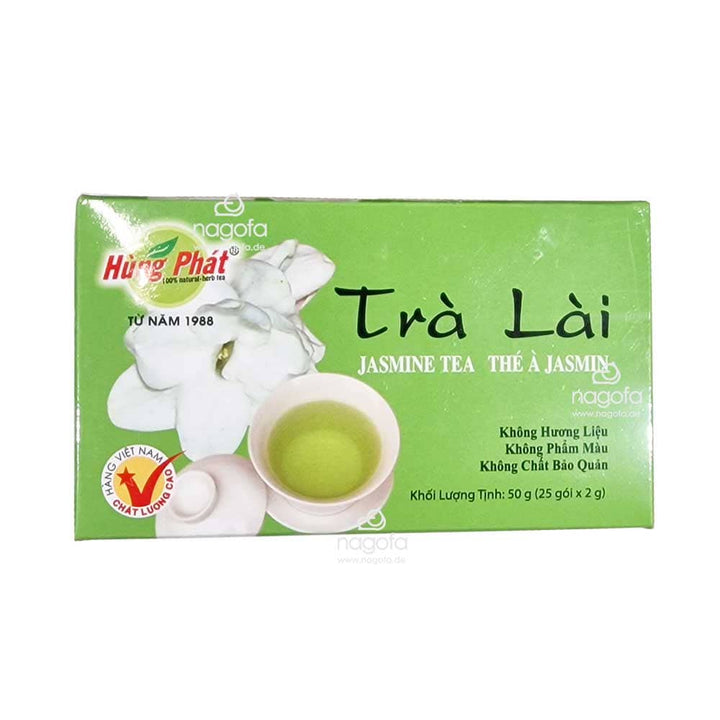 Jasmin Tee im Beutel - Trà lài - Hùng Phát - 25x2g