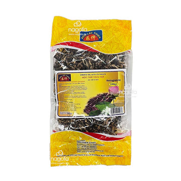 Getrocknete geschnittene schwarze Morcheln/Mu Err Pilze - Mộc nhĩ thái - Lac Thien - 100g