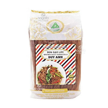 Vollkorn Reisnudeln Duy Anh - Bún gạo lứt đỏ - 400g