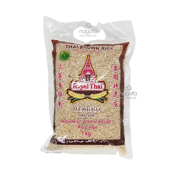 Brauner Naturreis, Vollkorn Jasminreis - Gạo lứt trắng Royal Thai 1kg