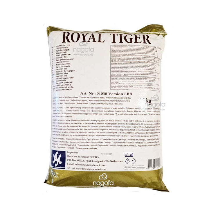 Royal Tiger Jasminreis,  Premium Qualität - Gạo thơm thượng hạng con hổ 3A