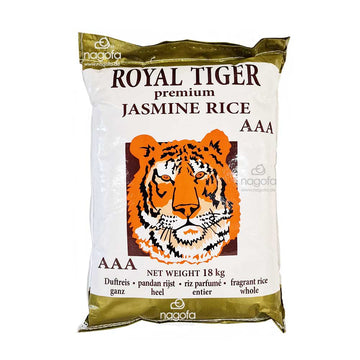 Royal Tiger Jasminreis, Premium Qualität 18kg - Gạo thơm thượng hạng con hổ 3A