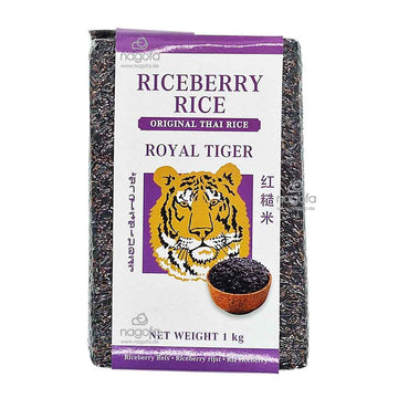 Riceberry Schwarzer Jasmin Reis Royal Tiger - Gạo lứt đen 1kg
