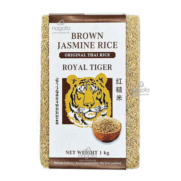 Vollkorn Naturreis - Brauner Jasmin Reis Royal Tiger 1kg