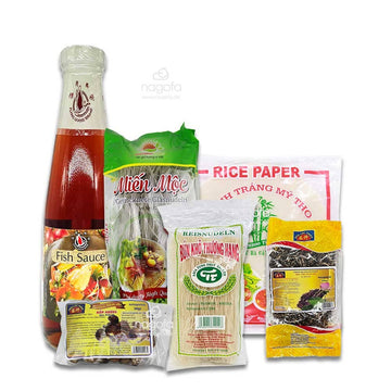 SET "Noodles & Rolls" - Grundzutaten für vietnamesische Frühlingsrolle selber machen