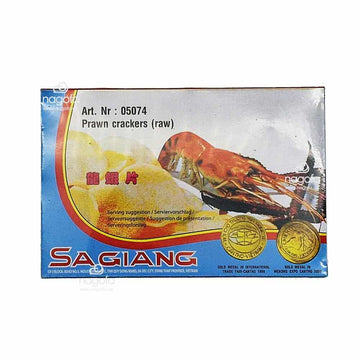 Krabbenchips, roh, 10% Garnelen - bánh phồng tôm - Sa Giang - 200g