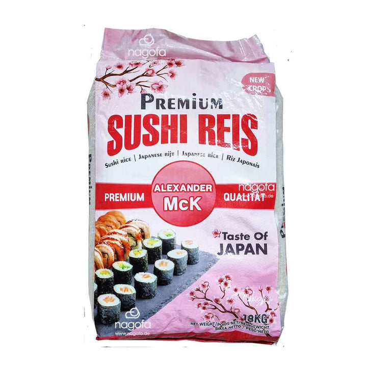 Premium Sushi Reis - Japonica Rice 18kg