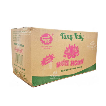 Reisnudeln Tung Thuy Lotus 1,2mm - Bun ngon Hoa Sen soi vua - Karton 20x500g