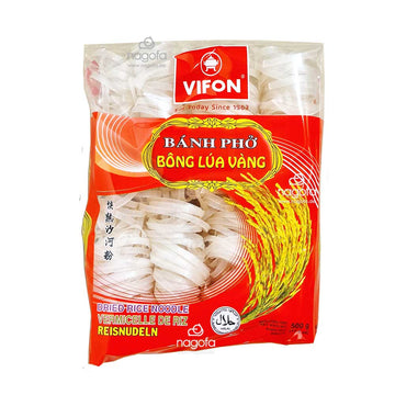 Vifon Bong Lua Vang Reisbandnudeln - Bánh phở "Bông lúa vàng" 500g