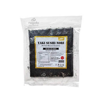 Yaki Sushi Nori, gerösteter Seetang, Qualität GOLD, Halbcut - 140g