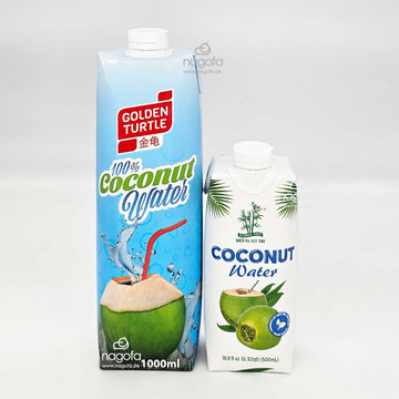 Kokoswasser Golden Turtle 1L und Bamboo Tree 500ml