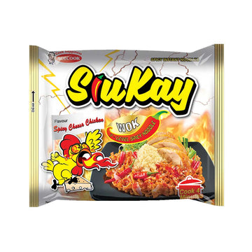 Scharfe Instantnudeln Siu Kay mit Käse und Hühnergeschmack – Päckchen 127g&