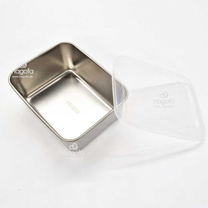 Aufbewahrungsbox mit transparentem Deckel - ideal für Lebensmittel