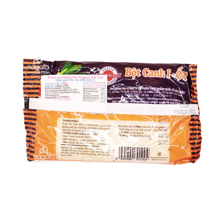 Würzmischung Hai Chau mit Jod für Suppen - Bột canh I-Ốt Hải Châu - 190g