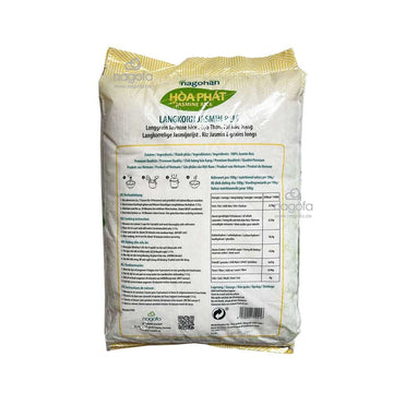 Hoa Phat Jasmin Reis, Langkorn – Gạo thơm lài Hòa Phát 18kg