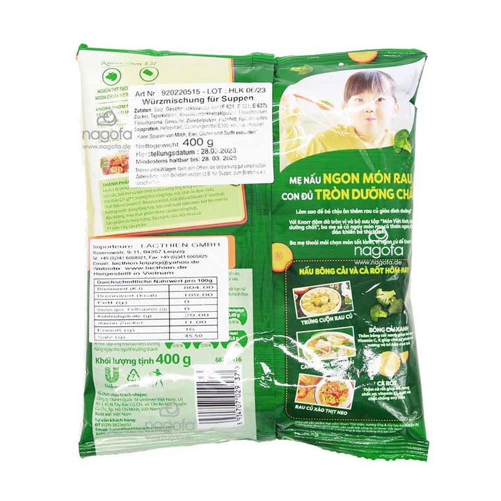 Knorr Hat Nem - Suppengewürz Fleischbrühe