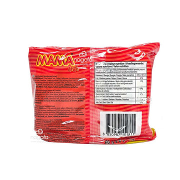 Instantnudeln mit Garnelengeschmack Tom Yum von "Mama" - 5er Pack 5x60g 