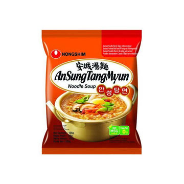 NONGSHIM Instantnudeln Ansungtangmyun, scharf - Mì cay ăn liền Ansung - 125g