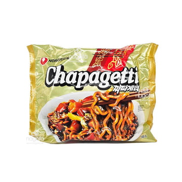 NONGSHIM Chapagetti Instantnudeln mit schwarzem Sojabohnen Geschmack 140g