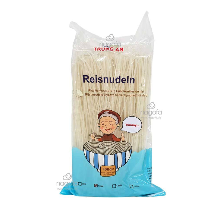 Reisnudeln Trung An 1.2mm - Bún Trung An sợi vừa 500g